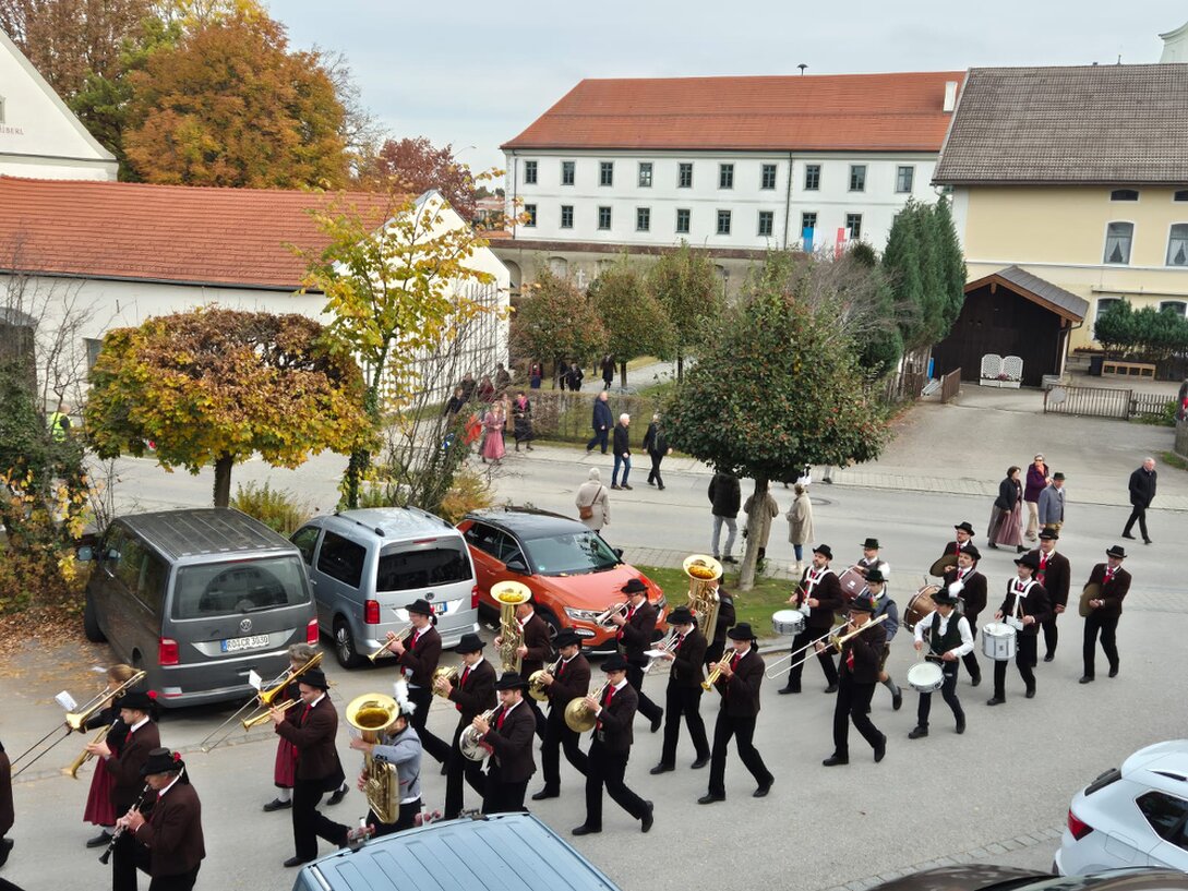 Auslandsfahrt der Rotter Blasmusik mit Auftritt